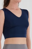 Basic V Yaka Crop Body