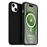 Buff iPhone 15 Plus Magsafe Rubber Fit Black