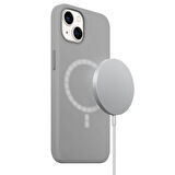 Buff iPhone 15 Plus Magsafe Rubber Fit Gray