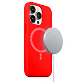 Buff iPhone 15 Pro Magsafe Rubber Fit Red
