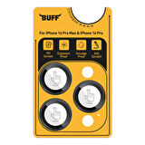 Buff iPhone 16 Pro Max / iPhone 16 Pro Titanyum Lens Koruyucu Black