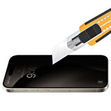 Buff iPhone 16 Pro Max 5D Privacy EasyFit Hayalet Ekran Koruyucu - Şeffaf