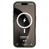 Buff iPhone 16 Pro Max Magsafe Rubber Fit Silikon Kılıf Cypress