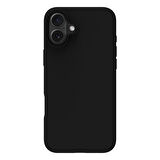 Buff iPhone 16 Plus Magsafe Rubber Fit Silikon Kılıf Black
