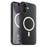 Buff iPhone 16 Plus MagSafe Slimfy Kılıf - Siyah