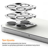 Buff iPhone 16 Pro Max/iPhone 16 Pro Şeffaf Lens Koruyucu 2 Adet
