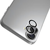 Buff iPhone 16 Plus / iPhone 16 Şeffaf Lens Koruyucu 2 Adet