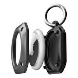 Buff TagSafe ProShield Taşınabilir Anahtarlık AirTag Kılıf Black