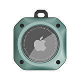 Buff TagSafe ProShield Taşınabilir Anahtarlık AirTag Kılıf Green
