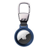Buff TagSafe HookSteel Taşınabilir Anahtarlık AirTag Kılıf Blue