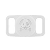 Buff TagSafe Dogcol Taşınabilir Anahtarlık AirTag Kılıf White