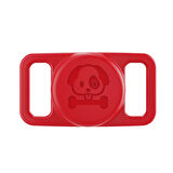 Buff TagSafe Dogcol Taşınabilir Anahtarlık AirTag Kılıf Red