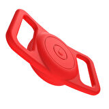 Buff TagSafe Dogcol Taşınabilir Anahtarlık AirTag Kılıf Red