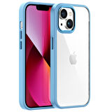 Buff iPhone 13 New Air Bumper Kılıf Sierra Blue