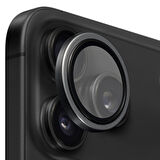 Buff iPhone 17 Pro Max Metal Kamera Lens Koruyucu - Siyah
