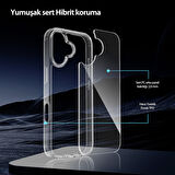 Buff iPhone 17 Şeffaf Kılıf - Air Hybrid Serisi
