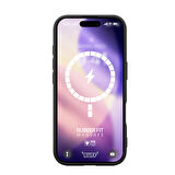 Buff iPhone Air MagSafe Rubber Fit Silikon Kılıf - Siyah