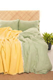 Mylasa Home Cloudy Mood Müslin Nevresim Takımı Tek Kişilik 160x220 cm
