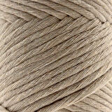 Tek Büküm Taranan Makrome Ipi Makrame 3mm Taranabilir Pamuk Makrome İpi Sütlü Kahve