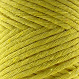 Tek Büküm Taranan Makrome Ipi Makrame 3mm Taranabilir Pamuk Makrome İpi Sarı