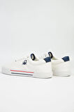 BENETTON BNİ-10091 UNİSEX İTHAL SNEAKERS KETEN SPOR AYAKKABI
