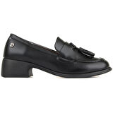Pierre Cardin 54276 Kare Topuklu Loafer Kadın Ayakkabı