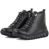 Pierre Cardin 54338 Comfort Hakiki Deri Fermuarlı Kadın Bot