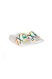 Benetton BN-1438 Anatomik Taban Kadın Terlik Beyaz 36-40 