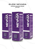 Glow Nevada Göğüs Bakım Kremi 100 ml 3'lü Set