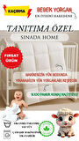 %100 Saf Yün Dolgulu, Makinede Yıkanabilir Bebek Yorgan