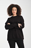 Uzun Kol 3 iplik Sweatshirt BK 1014