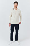 Erkek Polo Yaka Sweatshirt 69001