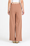 Kadın Kemeri 2 Renk Detaylı İspanyol Paça Pantolon 5006