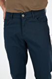 Erkek Regular Fit Gabardin %98 Pamuk %2 Elastan Rahat Günlük Klasik Düz Kesim Pantolon 1162