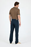 Erkek Regular Fit Gabardin %98 Pamuk %2 Elastan Rahat Günlük Klasik Düz Kesim Pantolon 1162