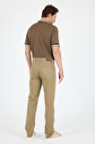 Erkek Regular Fit Gabardin %98 Pamuk %2 Elastan Rahat Günlük Klasik Düz Kesim Pantolon 1162