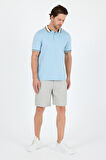 Erkek Amerikan Stil Polo Yaka T-Shirt  Rahat Kesim, Yazlık Spor Tişört 5030