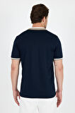 Erkek Amerikan Stil Polo Yaka T-Shirt  Rahat Kesim, Yazlık Spor Tişört 5030