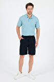 Erkek Kapri Şort Gift Model – Rahat Kesim, Cepli, Yazlık Günlük Spor Şort 9412