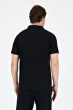 Erkek Kapris Polo Yaka Kısa Kollu T-shirt – Rahat Kalıp, Nefes Alan Kumaş Erkek T-shirt 7918