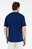 Oversize Bisiklet Yaka Kısa Kollu Erkek T-Shirt Salaş Rahat Kalıp, Yazlık Erkek Basic Tişört 7840