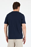 Regular Fit Pamuk Bisiklet Yaka Penye Erkek Tişört 0169_1