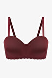 Kadın Dolgusuz Mikro Straplez Sütyen