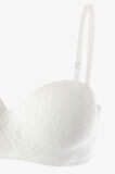 Kadın Dolgusuz Lez Dantelli Desteksiz Straplez Sütyen