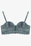 Kadın Fitilli Straplez Sütyen