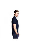 Lescon 25B1046 Kısa Kol Polo Yaka T Lacivert Erkek T-Shirt