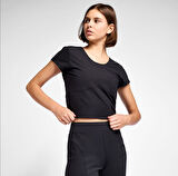 LESCON 25B-2056 ANTRENMAN KISA KOL KADIN TSHIRT