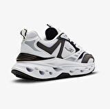 LESCON AXIS FLEX BEYAZ SİYAH COMFORT CASUAL ANATOMİK SPOR AYAKKABISI