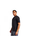 Lescon 25S-1260-25N Kısa Kol T Siyah Erkek T-Shirt