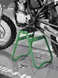 Torque-MX Katlanabilir Motosiklet Sehpası SS3 Yeşil